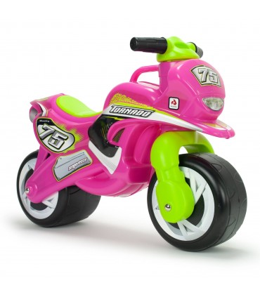 Moto Correpasillos Tundra Tornado Rosa Injusa