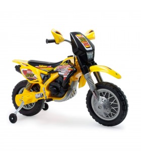 Relativo acoso antártico INJUSA Moto Cross KTM 12V Naranja Para Niños Años Con Puño Acelerador  Ruedas De Apoyo Y Bandas De Goma En Las Ruedas | lagear.com.ar