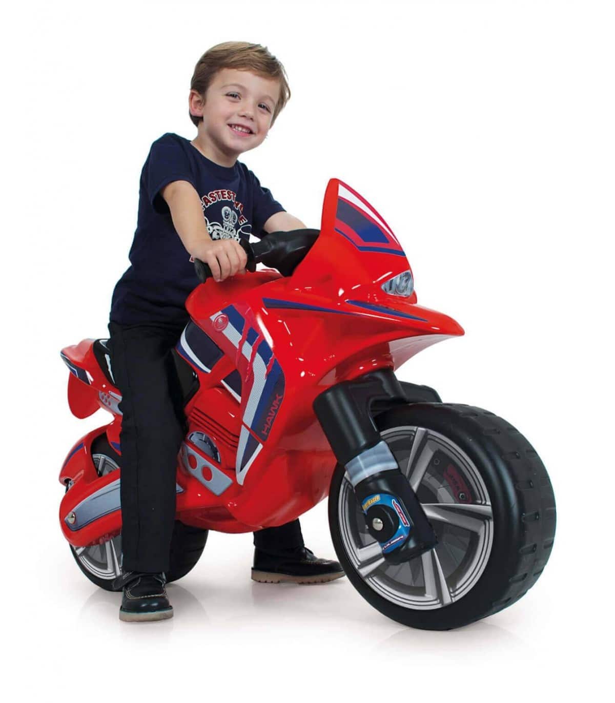Moto Correpasillos Hawk Roja | Niños y Niñas |