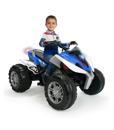 Rage 12V Electric Quad in Blue