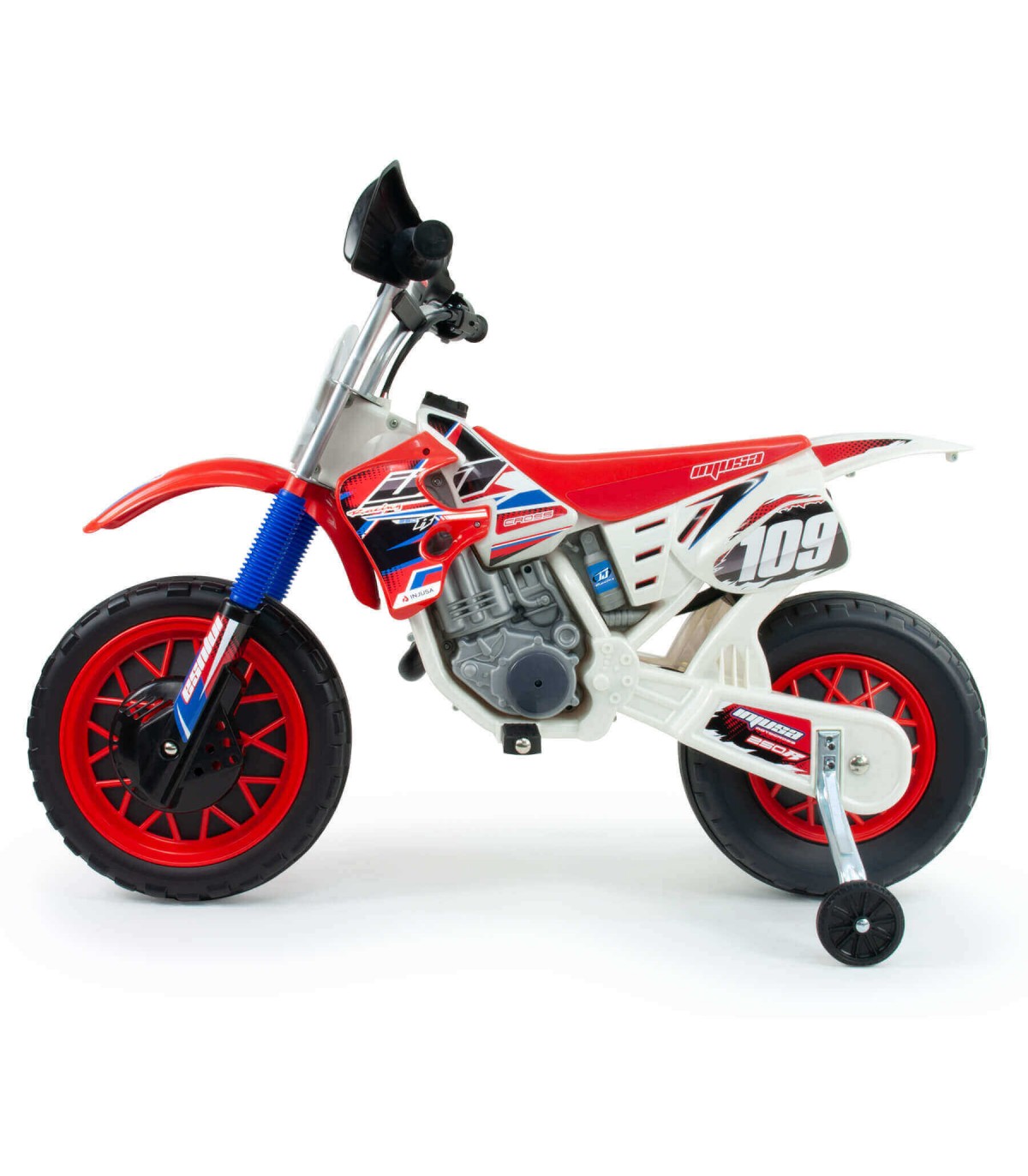Moto Electrique Enfant Moto Cross Trial Off-Road 6V - Rouge 1006R