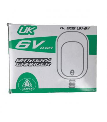 Chargeur UK pour Batterie 6V