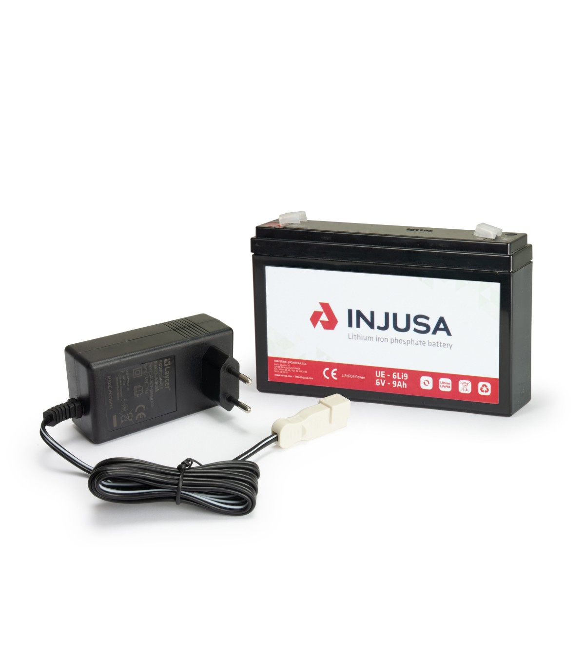 Injusa 6V Lithium Battery and Charger Set
