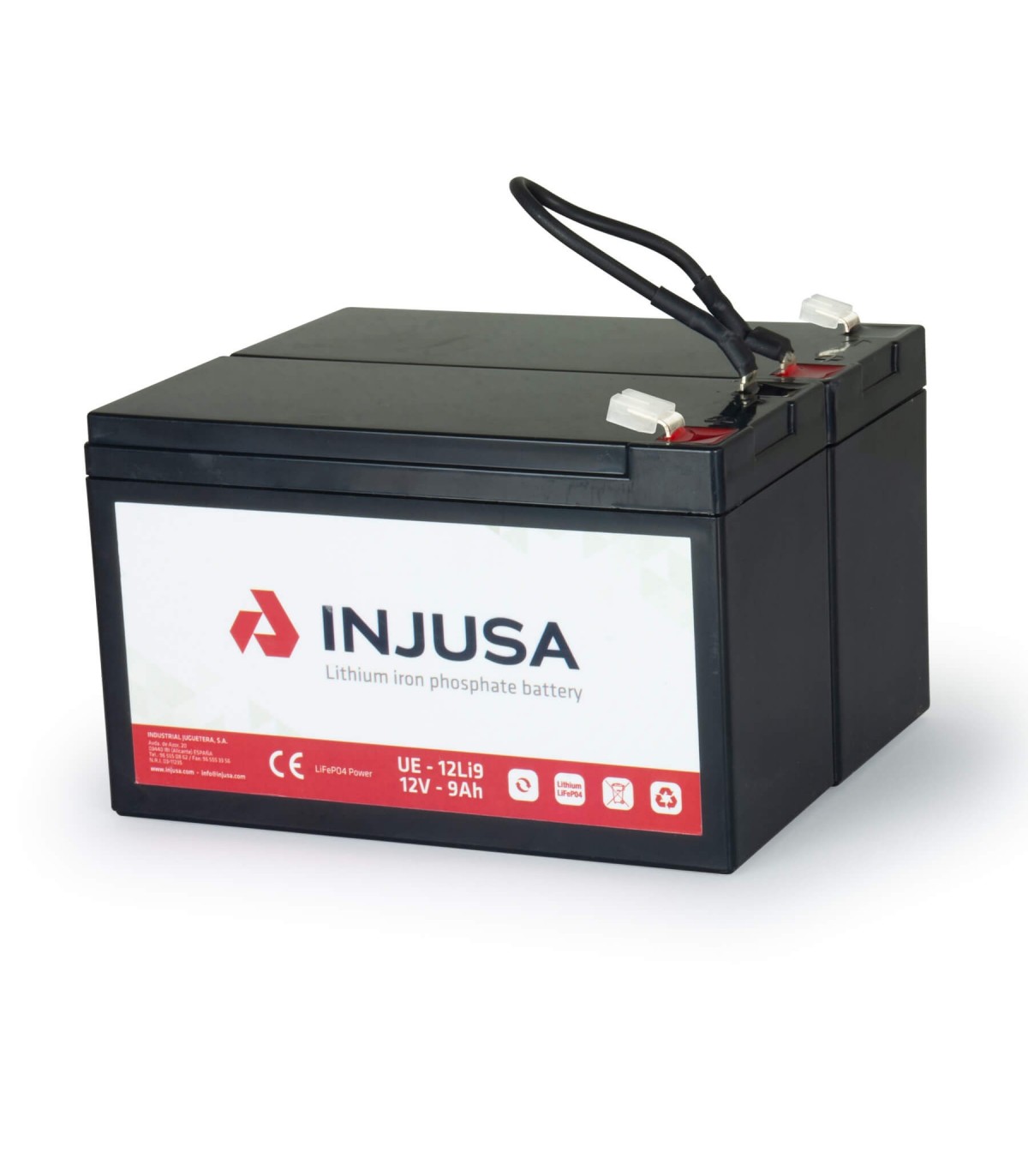 Injusa 24V Lithium Batterie et Chargeur Set  Injusa Véhicules Électriques  pour Enfants