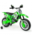 Moto Cross Avigo 6V Color Verde