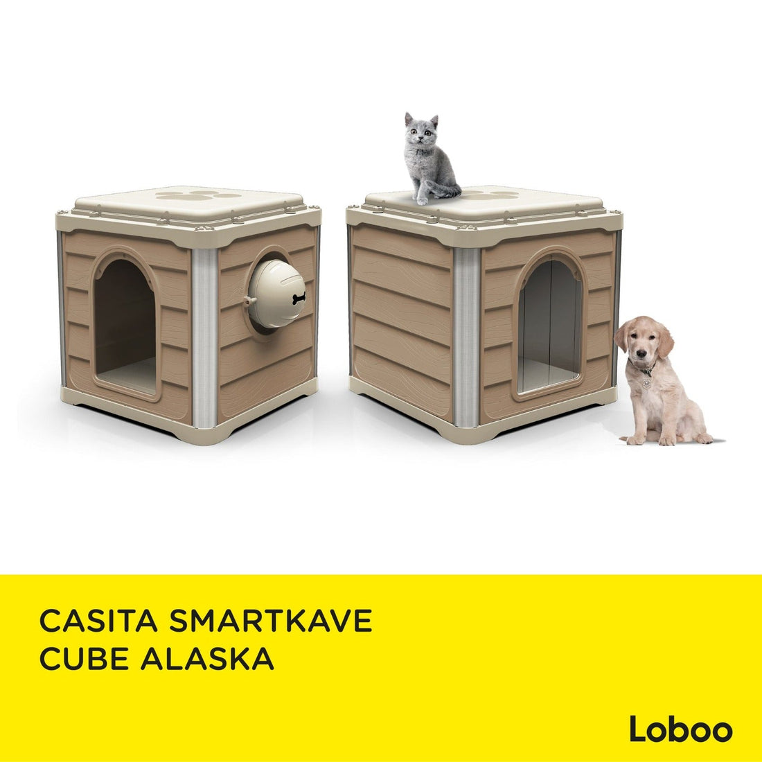 LOBOO LANZA LAS MEJORES CASITAS PARA PERROS Y GATOS