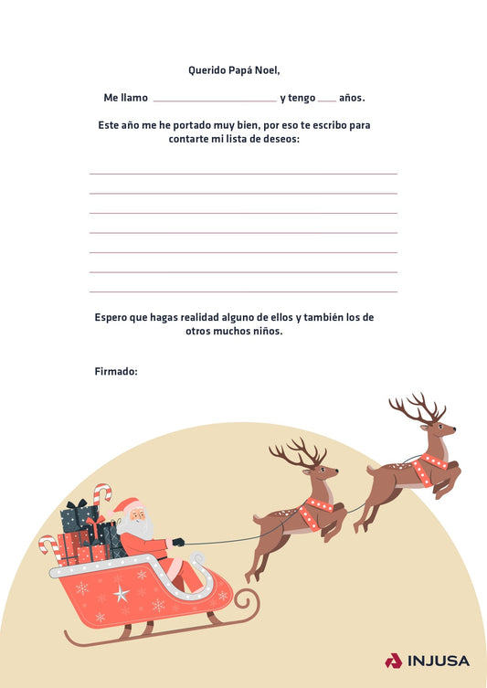 NUESTRA CARTA PARA PAPÁ NOEL