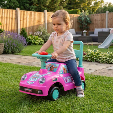 Injusa Pink Paw Patrol Ride-On Car
