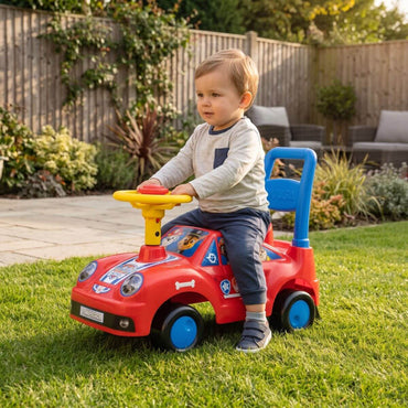 Red Paw Patrol Ride-On Car INJUSA