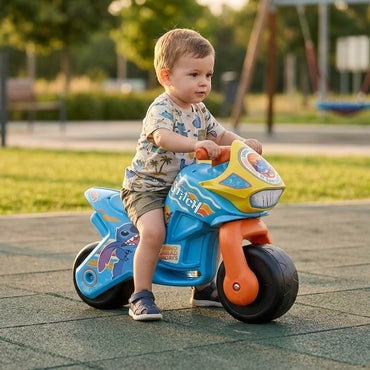 Moto porteur double dessert Stitch