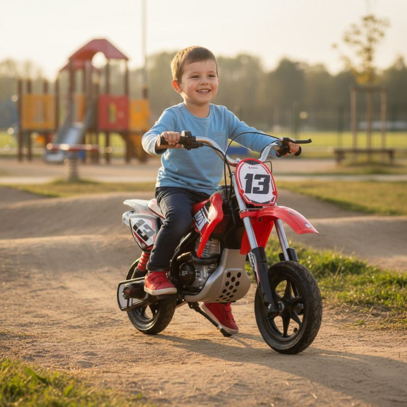 Moto Cross Eléctrica Infantil Red Fighter 24V Injusa