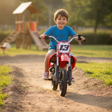 Moto Cross Eléctrica Infantil Red Fighter 24V Injusa