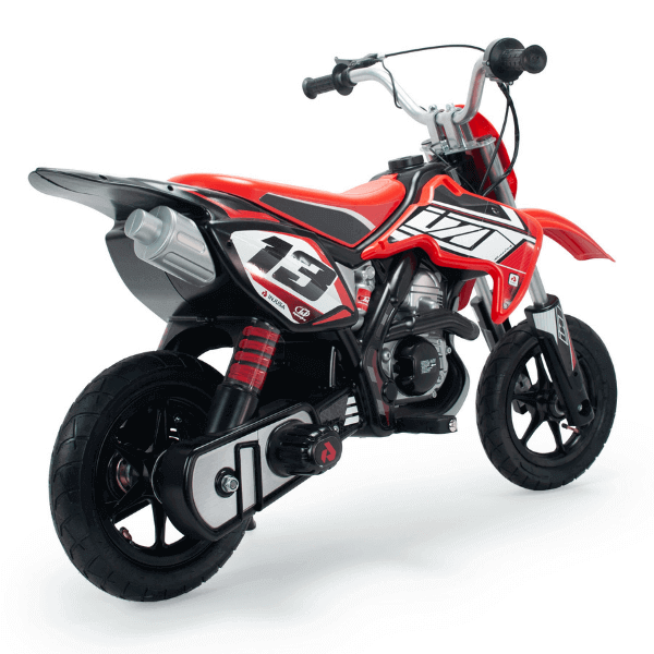 Moto Cross Eléctrica Infantil Red Fighter 24V Injusa
