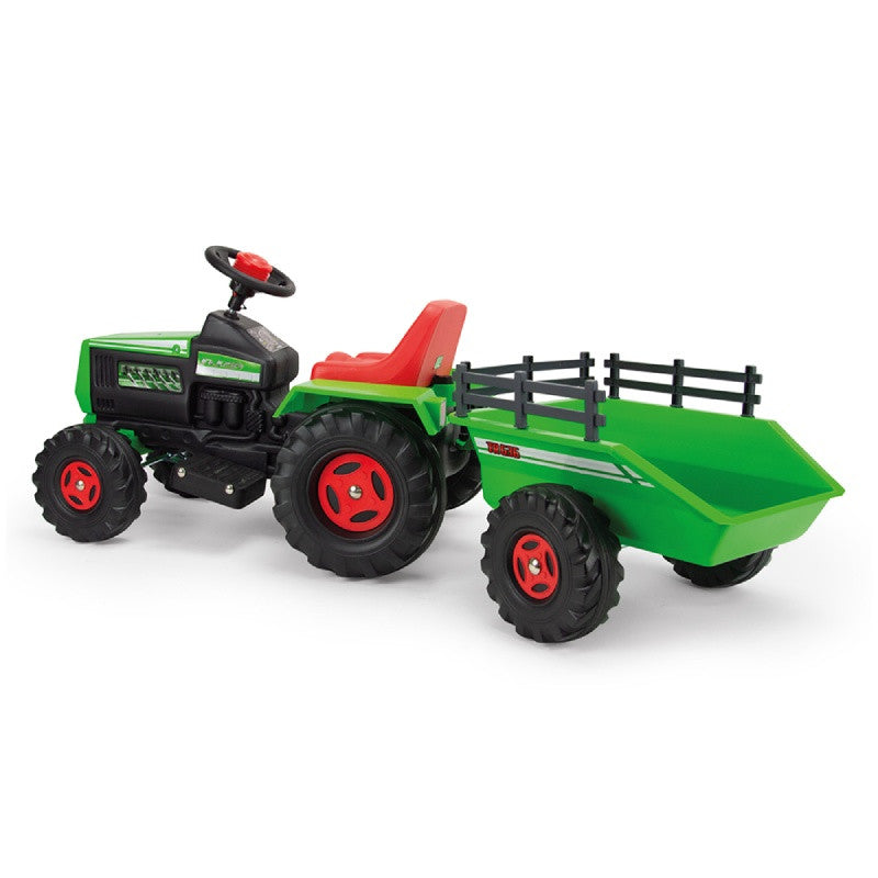 Tractor Eléctrico con Remolque 6V Injusa