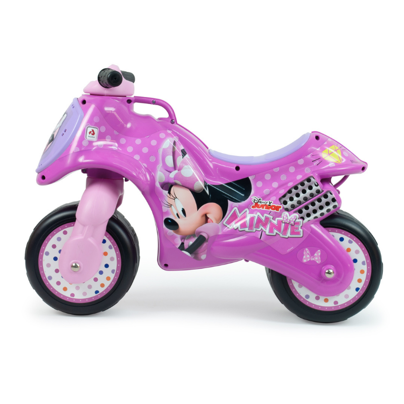 Moto Correpasillos Minnie Mouse Rosa
