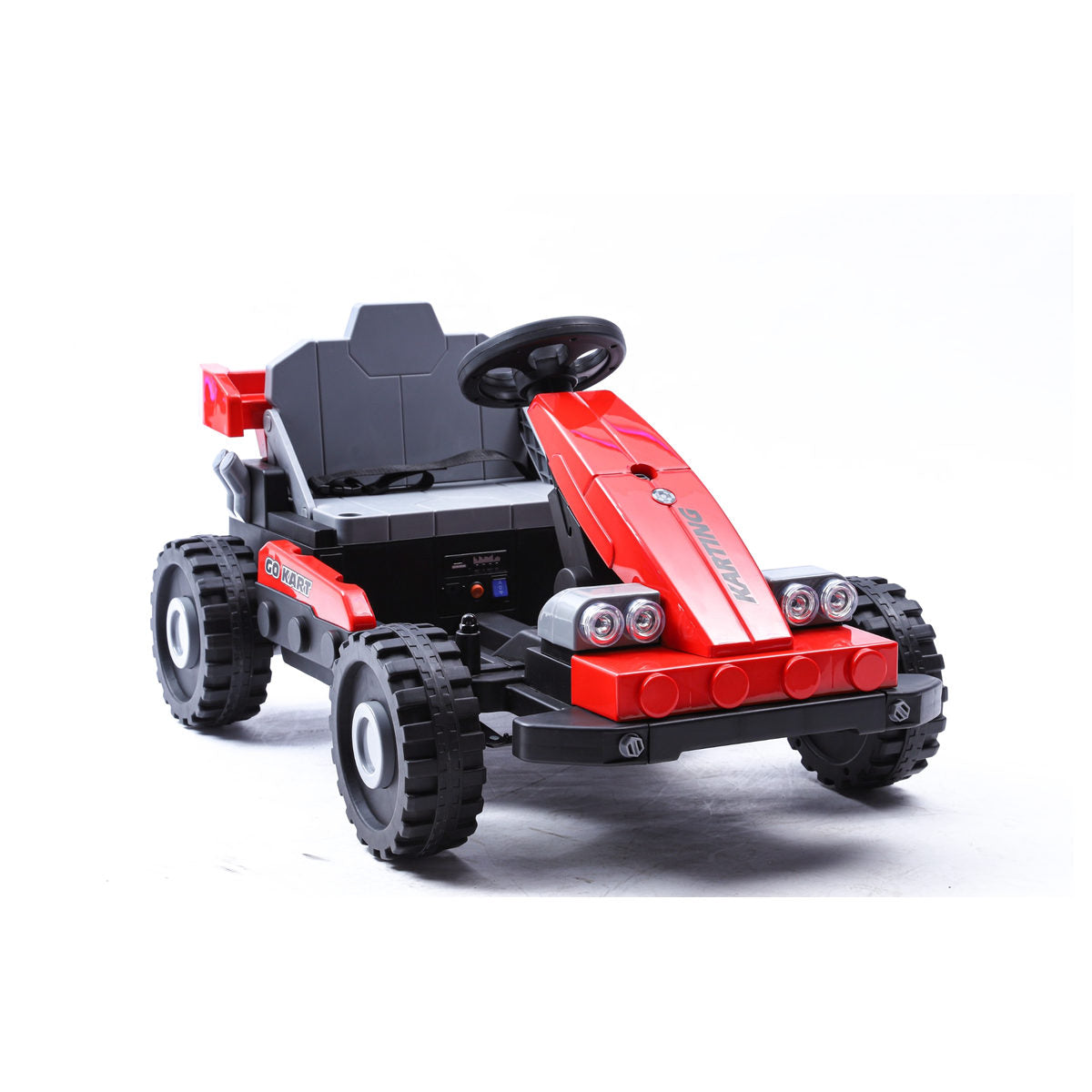 Coche eléctrico infantil Kiddo Drive Car 12V Litio 2 en 1 Rojo