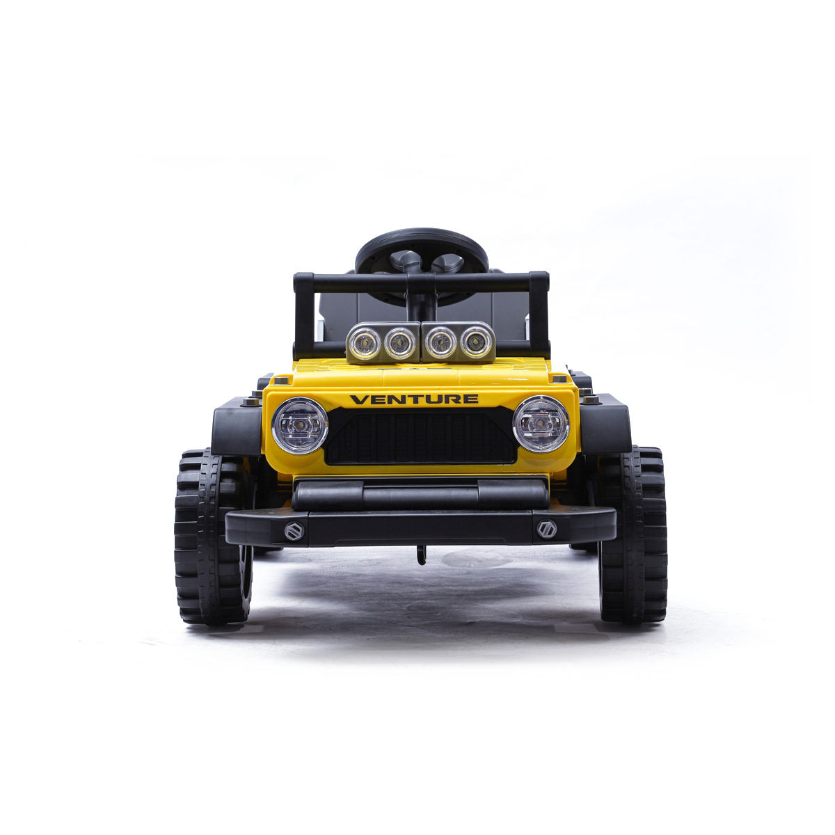 Coche eléctrico infantil Kiddo Drive Car 12V Litio 2 en 1 Amarillo