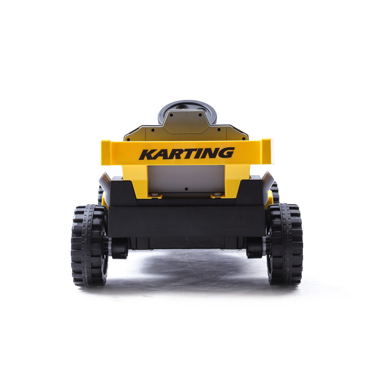 Coche eléctrico infantil Kiddo Drive Car 12V Litio 2 en 1 Amarillo