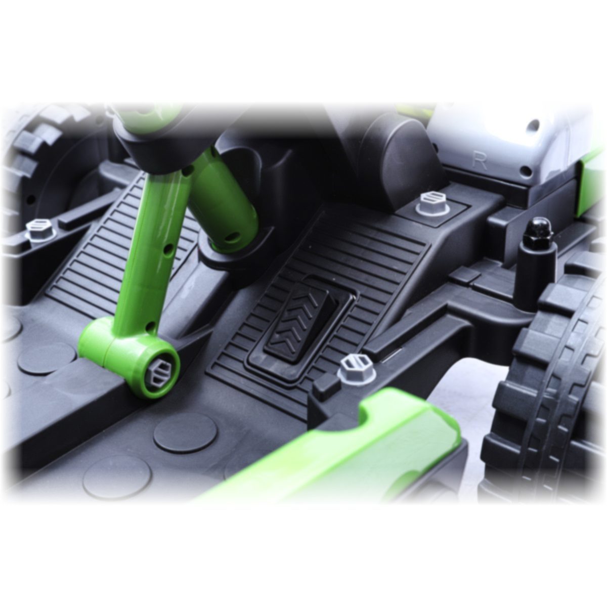 Coche eléctrico infantil Kiddo Drive Car 12V Litio 2 en 1 Verde