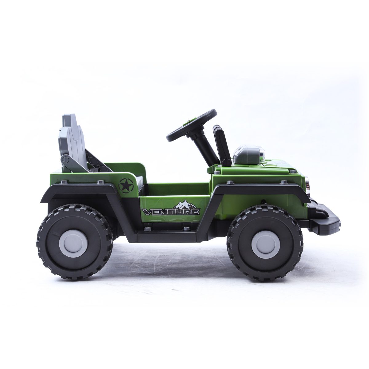 Coche eléctrico infantil Kiddo Drive Car 12V Litio 2 en 1 Verde