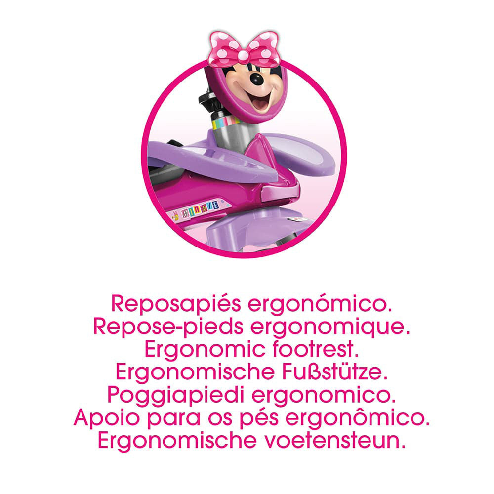 Triciclo Evolutivo Minnie Mouse