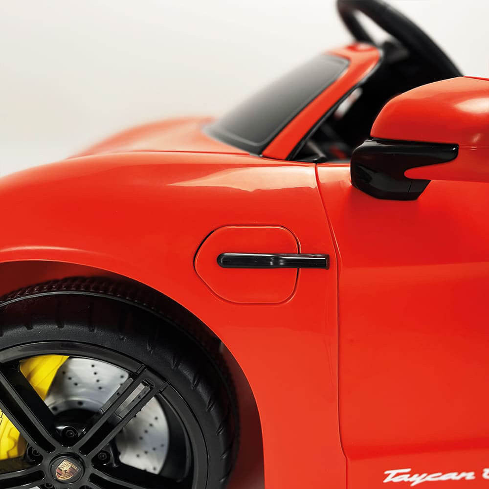 Coche Eléctrico Porsche Taycan 12V Rojo