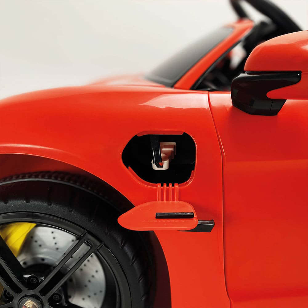 Coche Eléctrico Porsche Taycan 12V Rojo