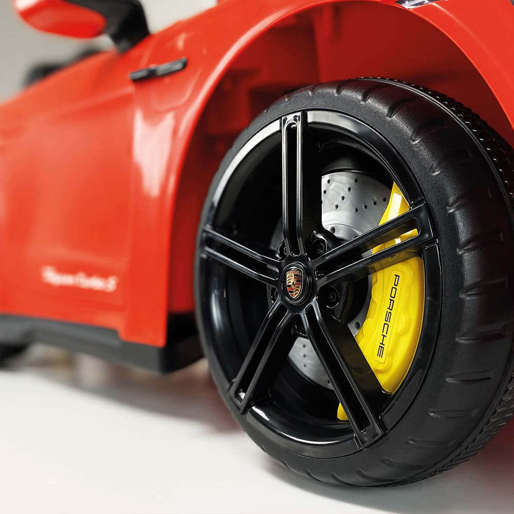 Coche Eléctrico Porsche Taycan 12V Rojo