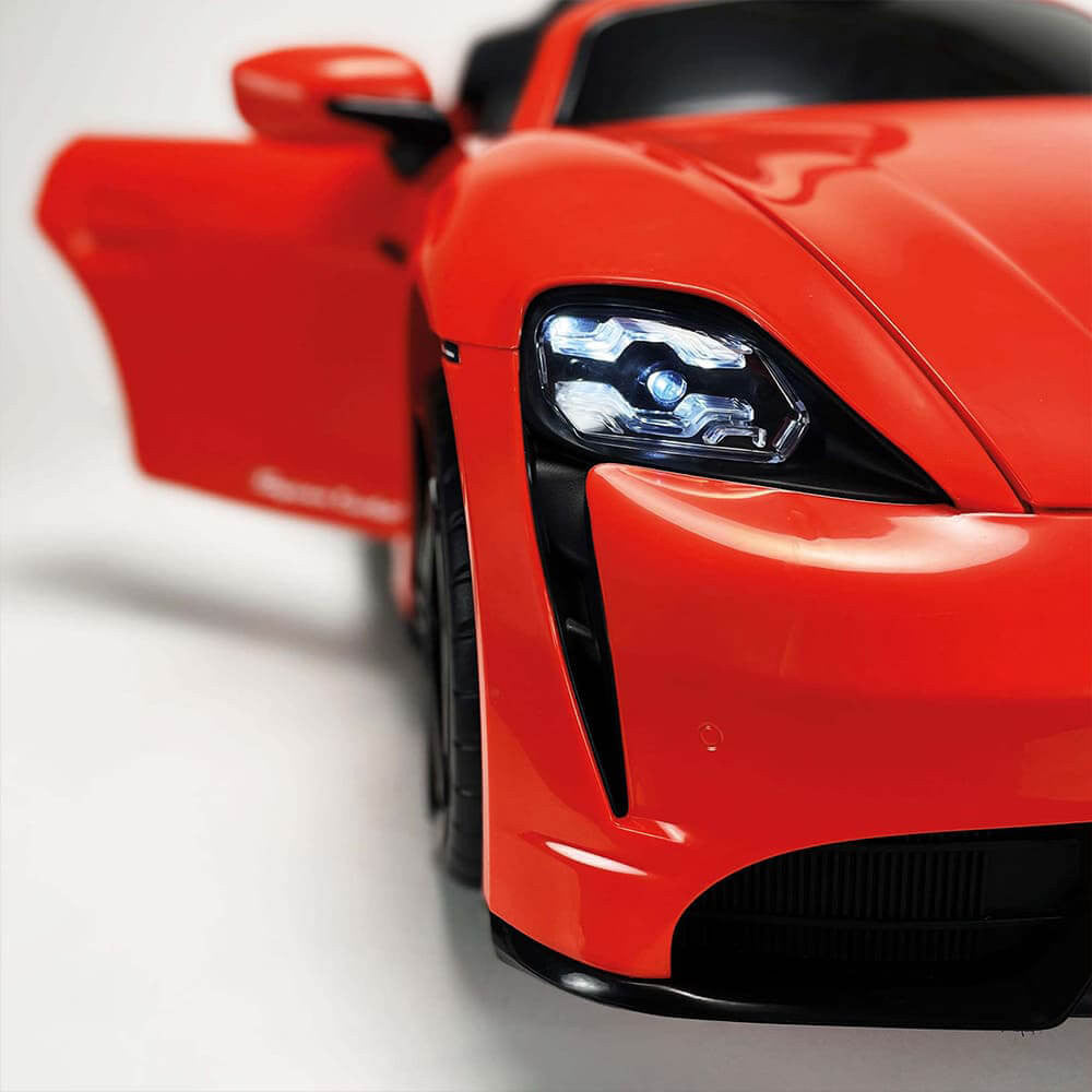 Coche Eléctrico Porsche Taycan 12V Rojo
