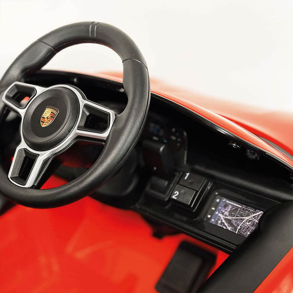 Coche Eléctrico Porsche Taycan 12V Rojo