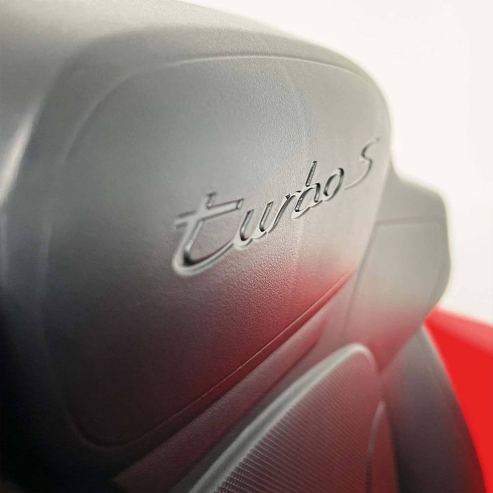 Coche Eléctrico Porsche Taycan 12V Rojo