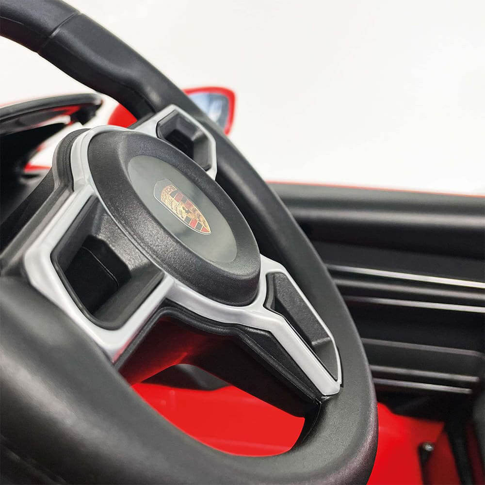 Coche Eléctrico Porsche Taycan 12V Rojo
