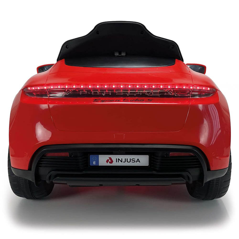 Coche Eléctrico Porsche Taycan 12V Rojo