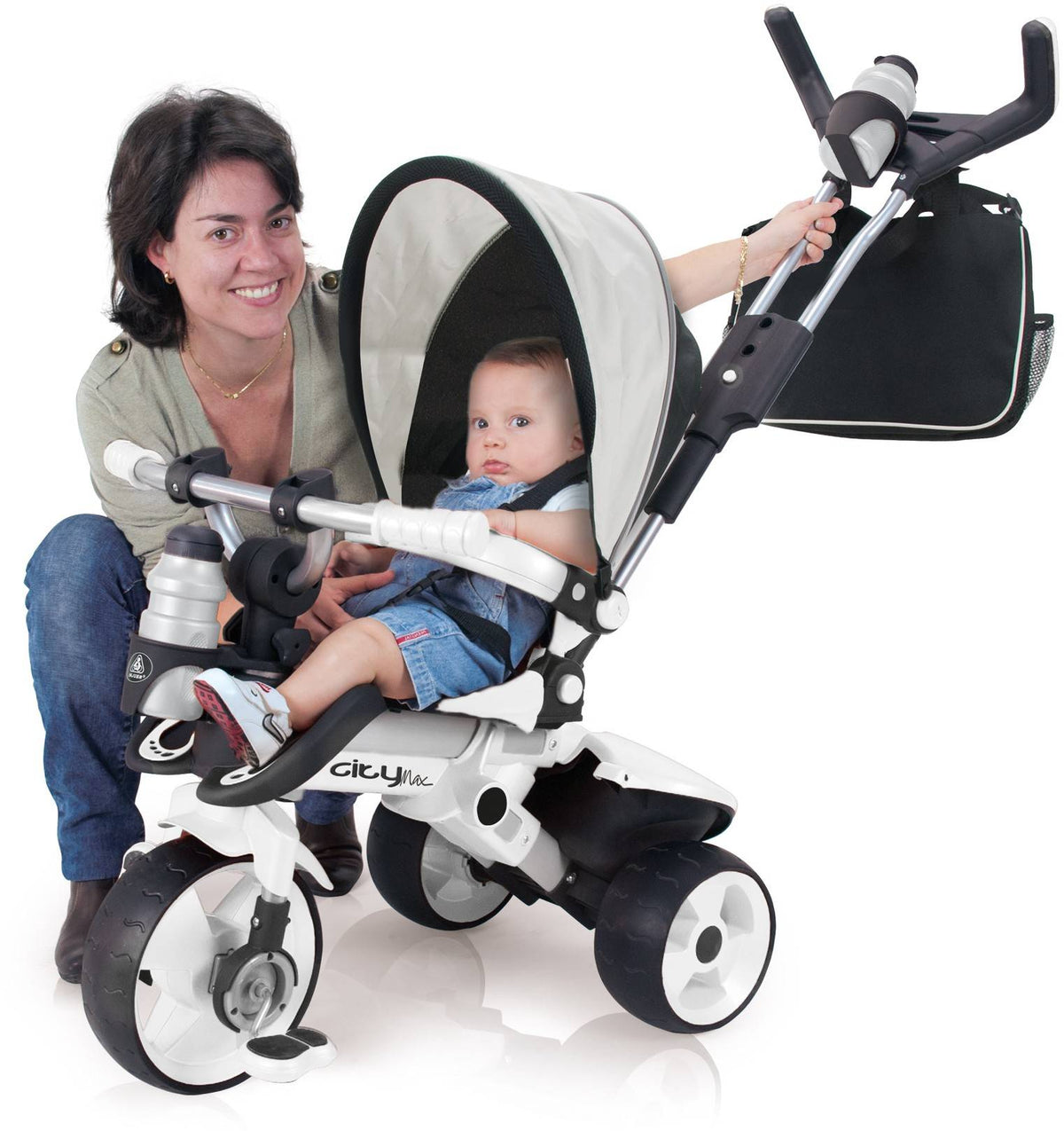 Triciclo Evolutivo City Max Blanco