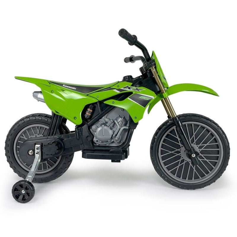 Moto Cross Eléctrica Infantil Kawasaki 6V Injusa