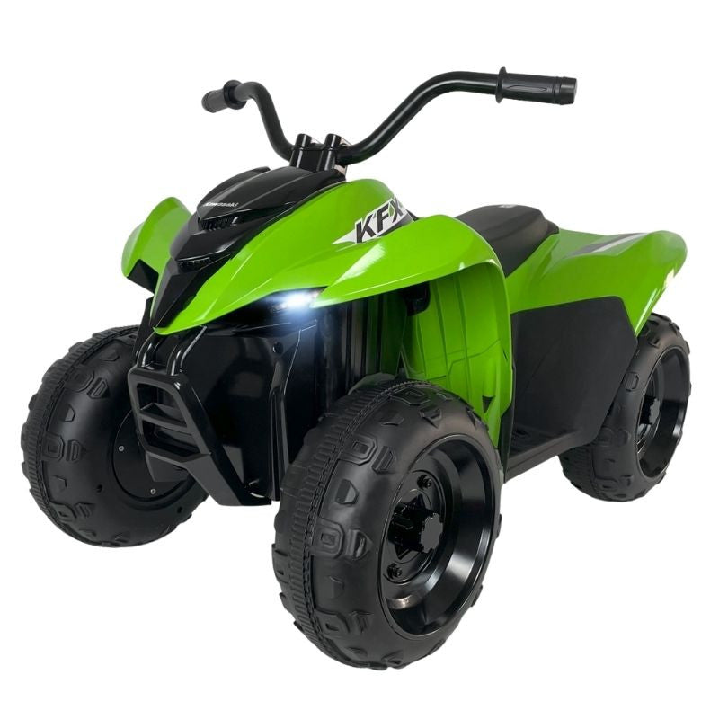 Quad Eléctrico Kawasaki ATV KFX90 12V Verde Injusa