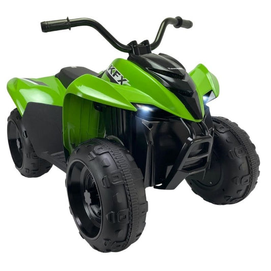 Quad Eléctrico Kawasaki ATV KFX90 12V Verde Injusa