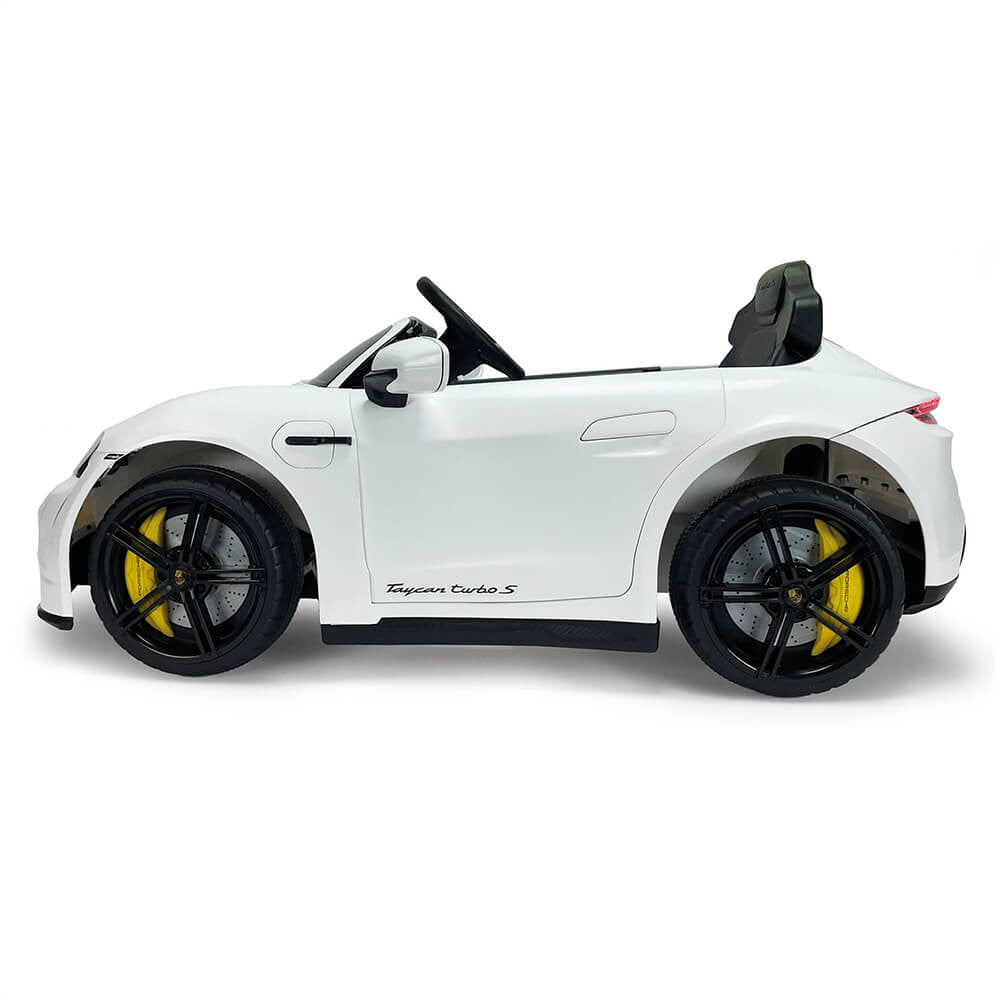 Coche Eléctrico Porsche Taycan 12V Blanco