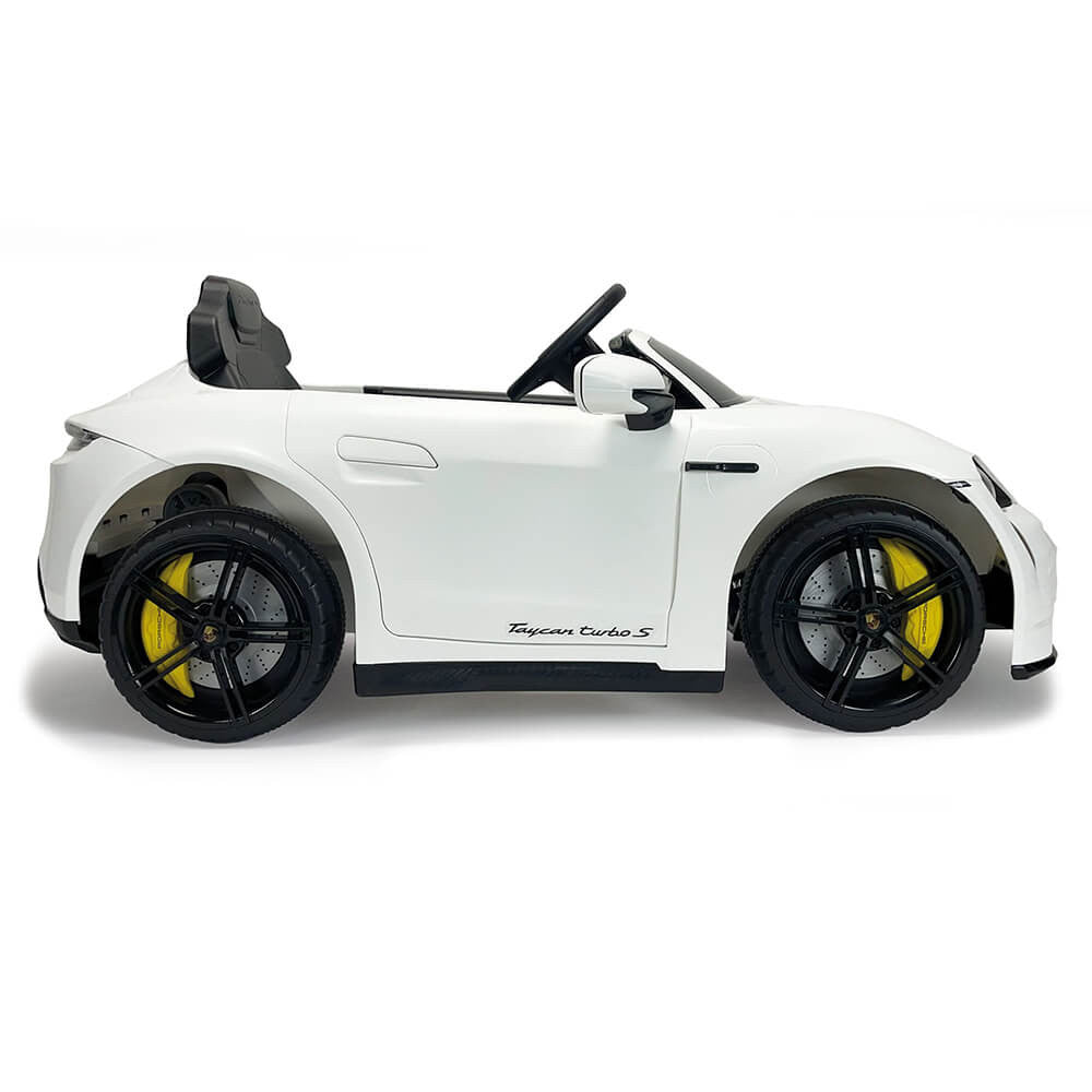 Coche Eléctrico Porsche Taycan 12V Blanco