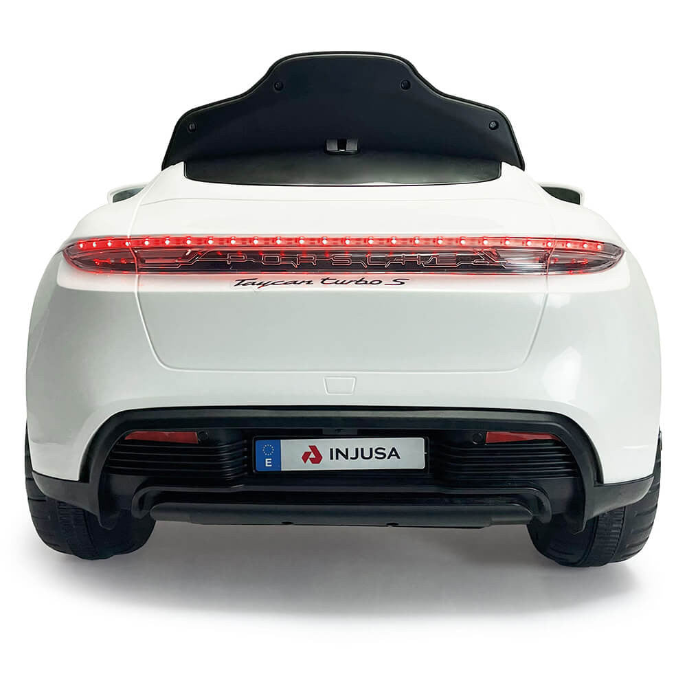 Coche Eléctrico Porsche Taycan 12V Blanco