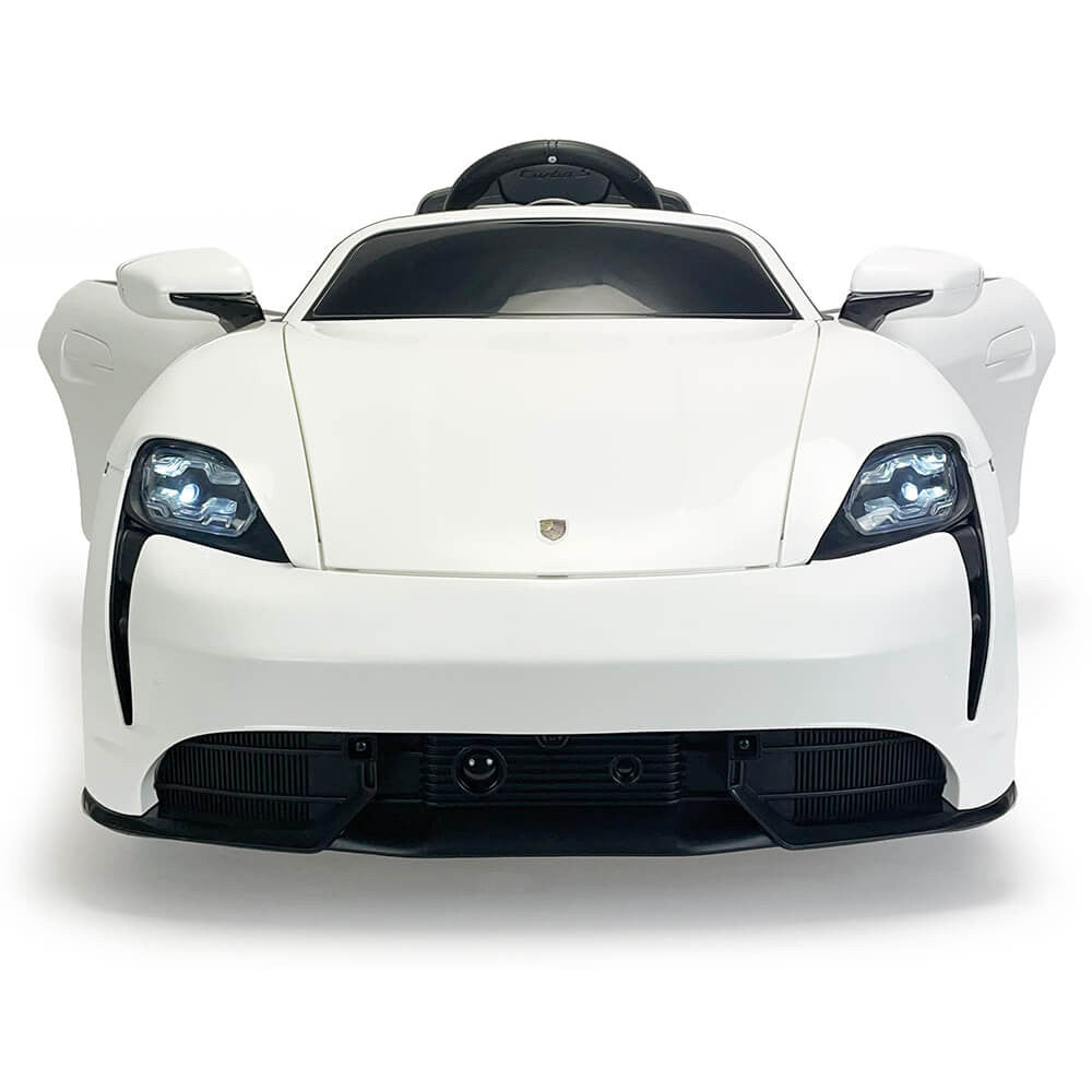 Coche Eléctrico Porsche Taycan 12V Blanco