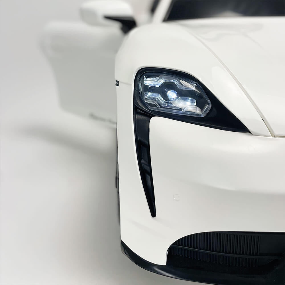 Coche Eléctrico Porsche Taycan 12V Blanco