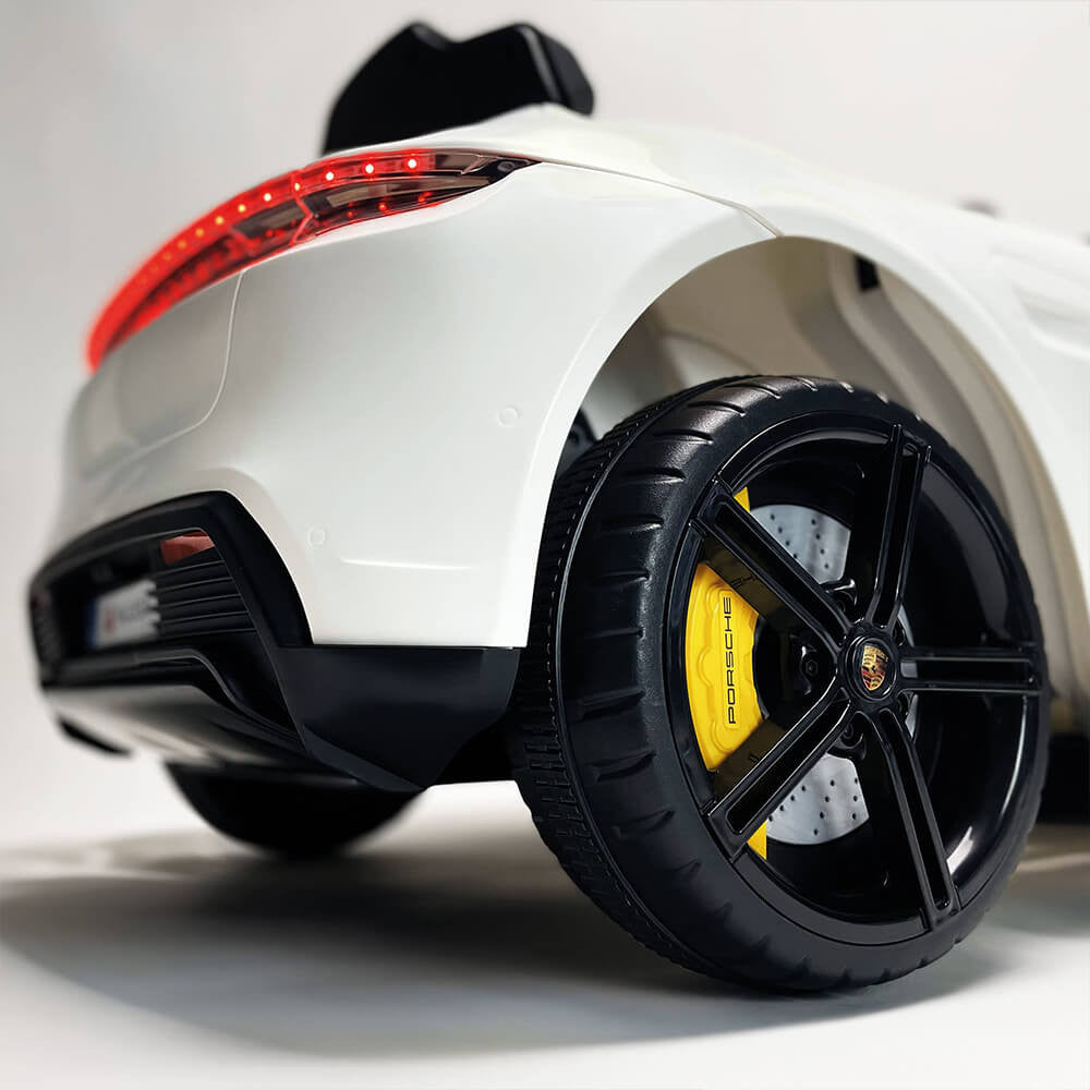 Coche Eléctrico Porsche Taycan 12V Blanco