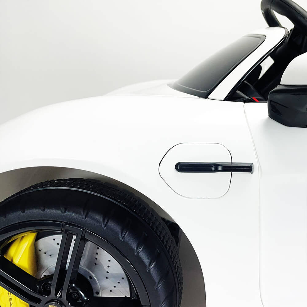 Coche Eléctrico Porsche Taycan 12V Blanco