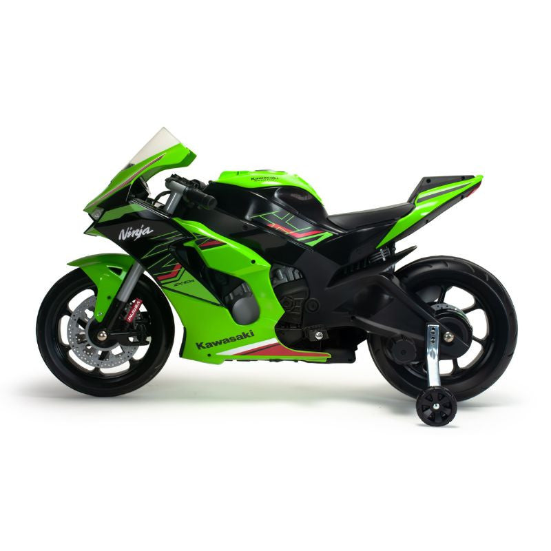 Moto Eléctrica Infantil Kawasaki Ninja ZX R10 12V Litio Injusa