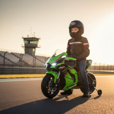 Moto Eléctrica Infantil Kawasaki Ninja ZX R10 12V Litio Injusa