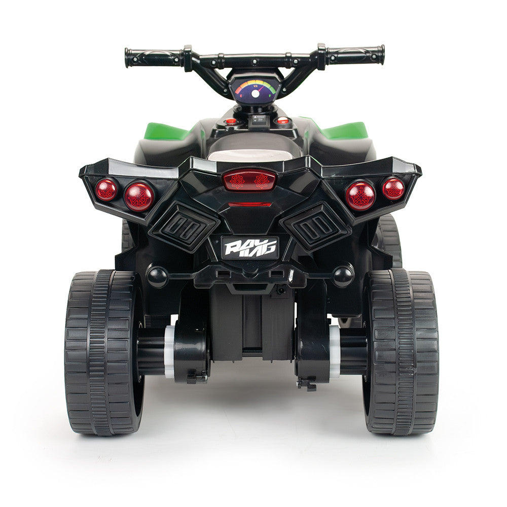 Quad Eléctrico Infantil Racing Verde 6V Injusa