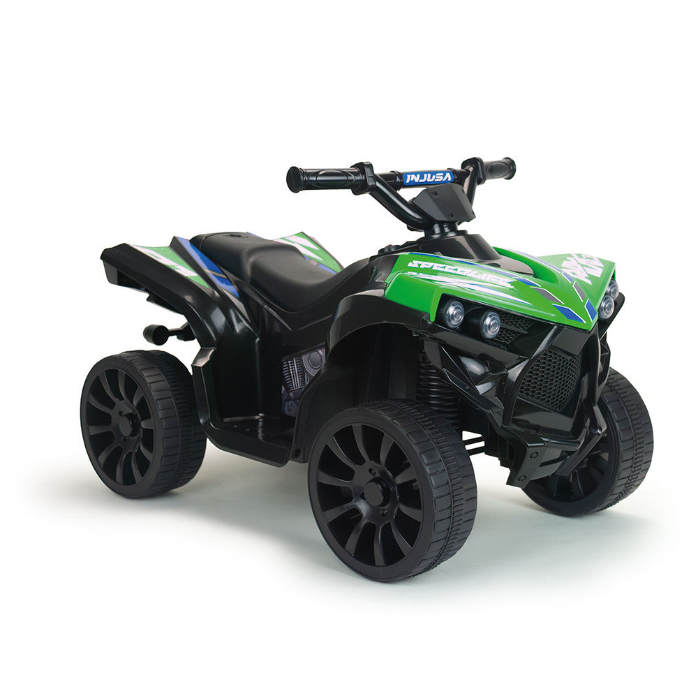 Quad Eléctrico Infantil Racing Verde 6V Injusa