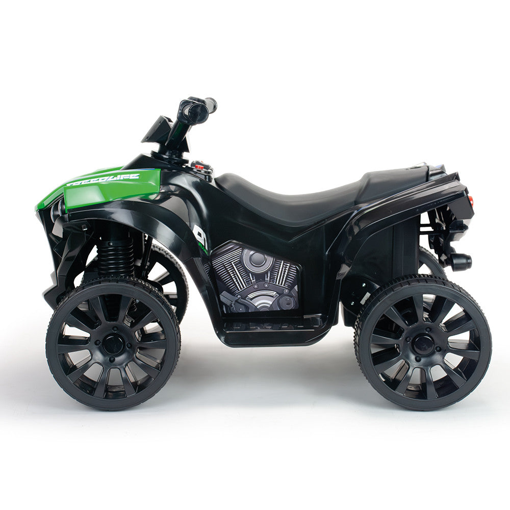 Quad Eléctrico Infantil Racing Verde 6V Injusa