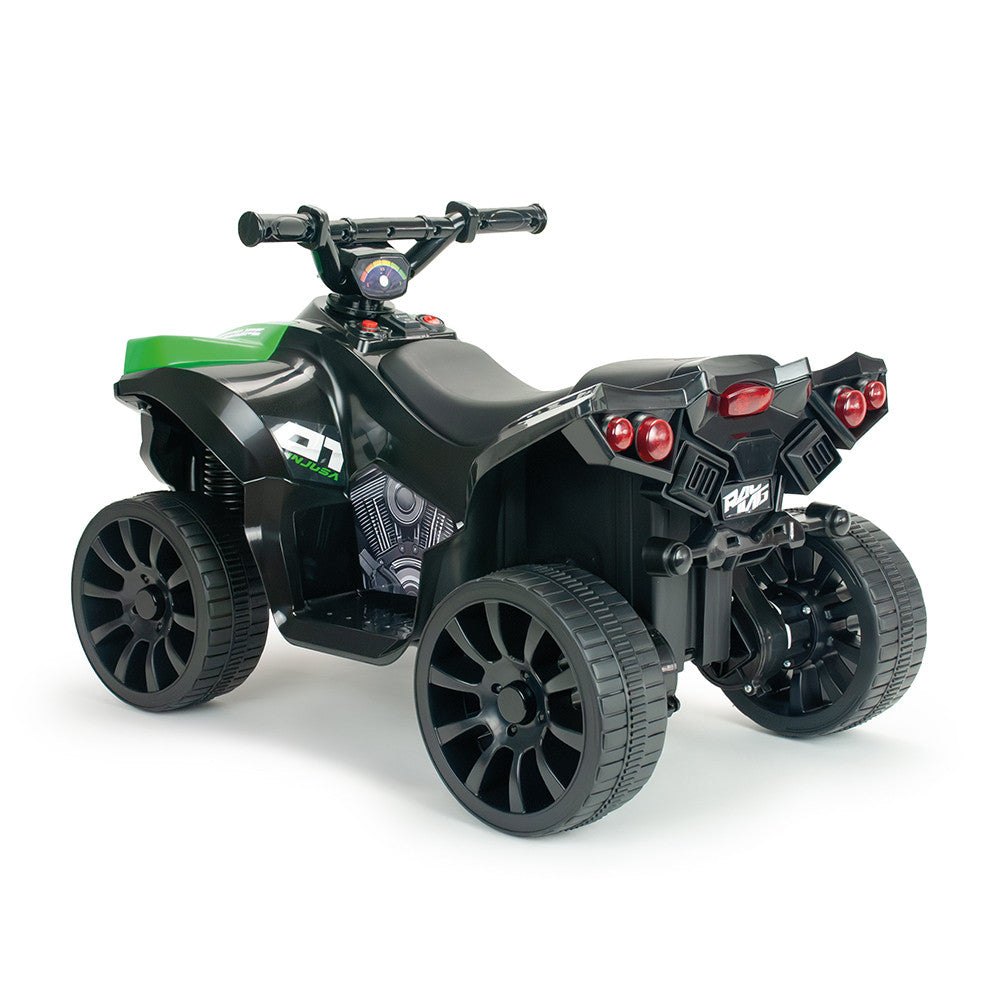 Quad Eléctrico Infantil Racing Verde 6V Injusa